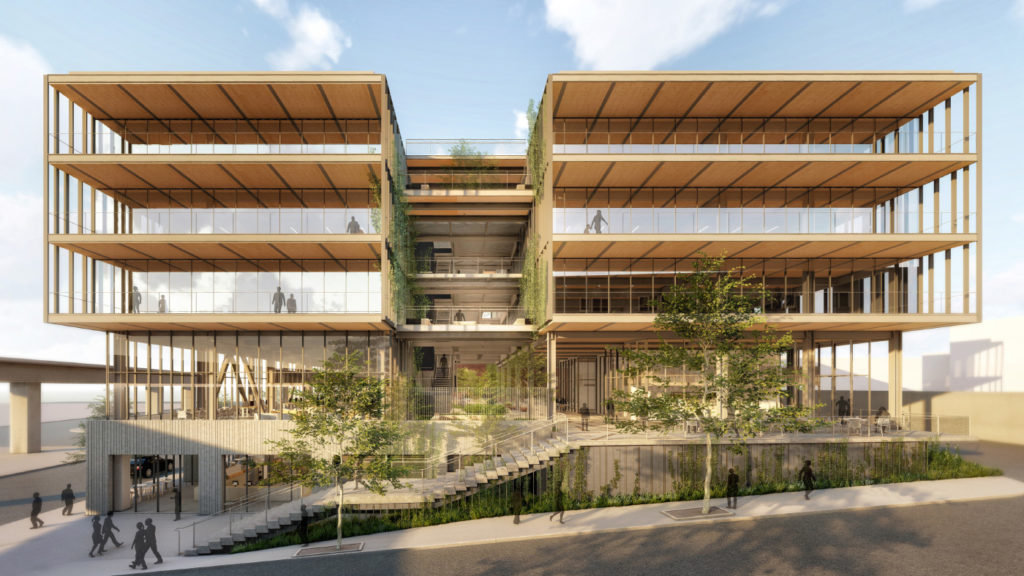 Hybrid Mass Timber in Los Angeles CA