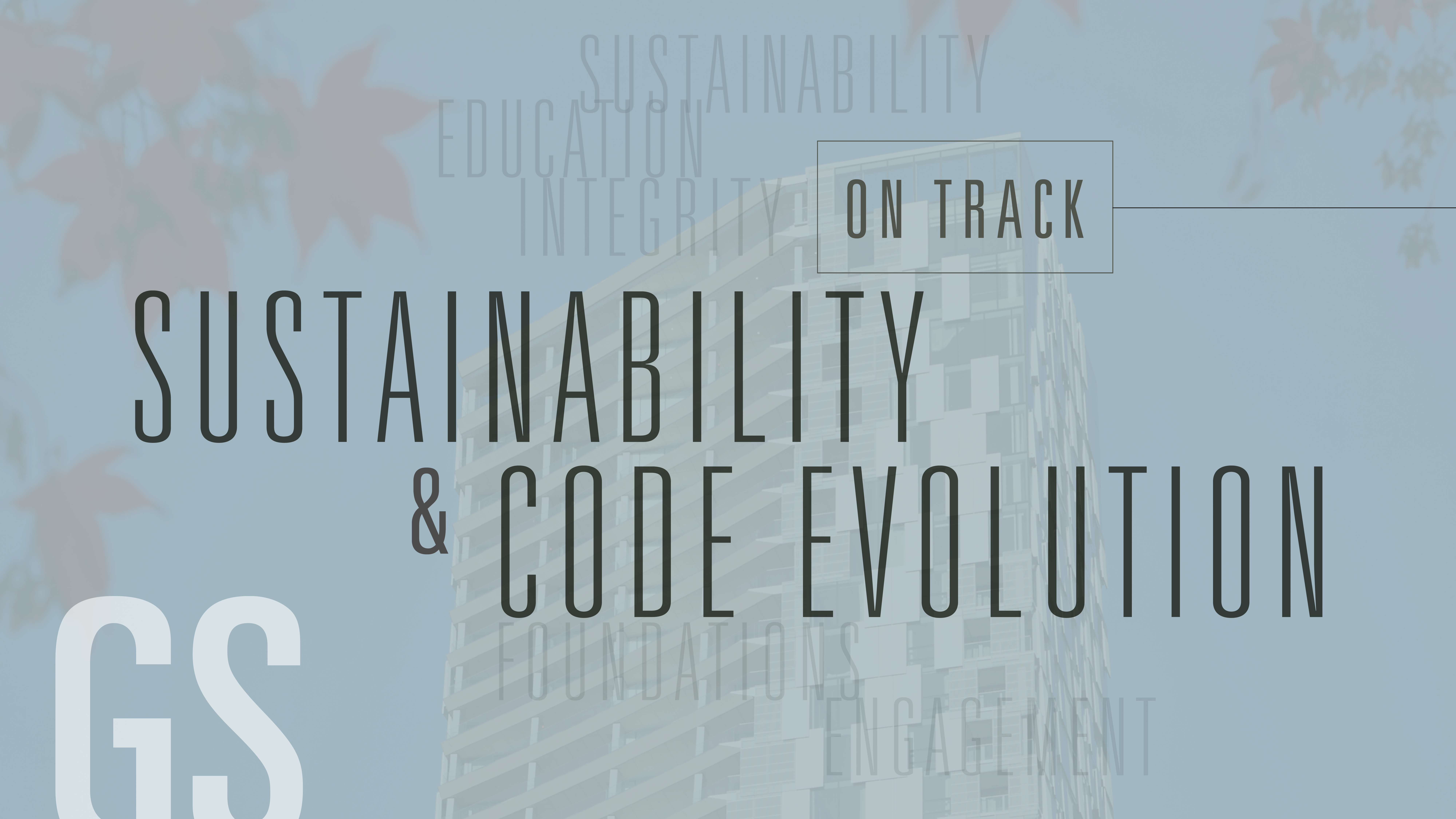 Image ofOn Track: Sustainable Building Design and Code Evolution